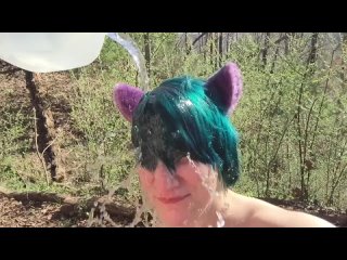 [1280x720] kitten gives sloppy outdoor blowjob, cum in hair w water dump. - pornhub.com