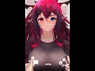 irys - gif; animation; big tits; big boobs; 3d sex porno hentai; (by @getto) [hololive | virtual youtuber]